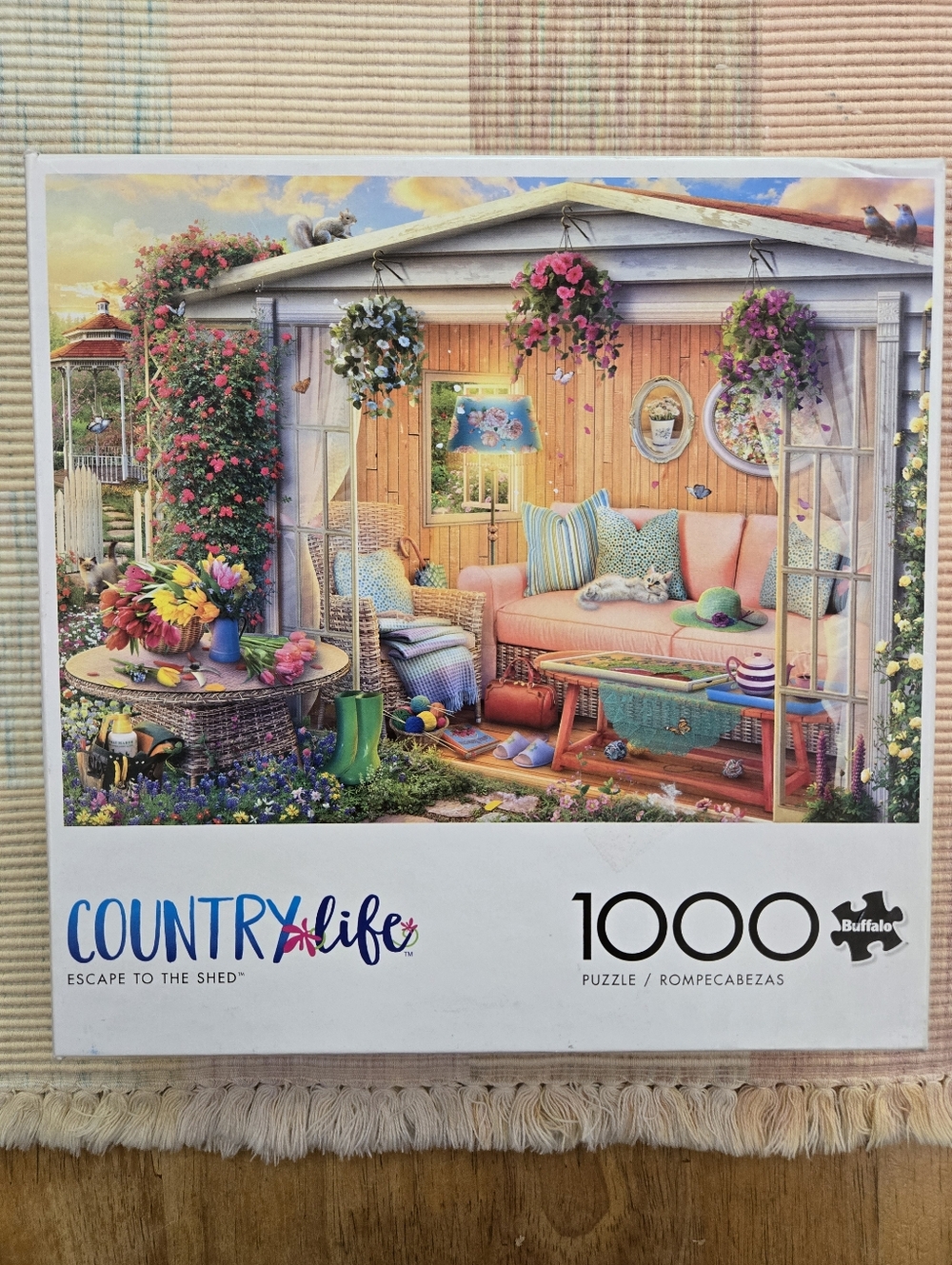 Buffalo Country Life Escape To The Shed 1000 Piece Puzzle